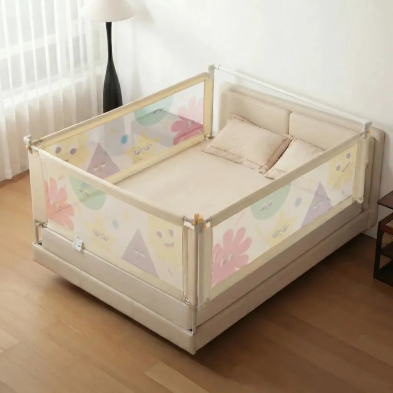 PACHET ECONOMIC: 3 Bariere BASIC Empria protectie pat 200X200 cm + bara stabilizatoare