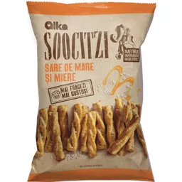 Soocitzi cu sare de mare si miere 200g