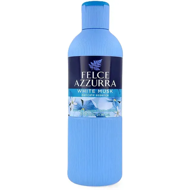 Gel de dus Felce Azzurra Mosc alb, 650 ml
