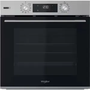 Cuptor incorporabil WHIRLPOOL OMSK58RU1SX, Electric, Gatire cu abur, Autocuratare pirolitica, 71 l, Clasa A+, inox