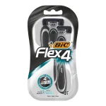 Aparat de ras dispozabil pentru barbati Bic Flex4 cu 4 lame, pachet 3 bucati