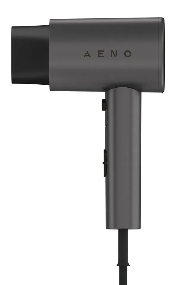 Uscator par Aeno AHD0002, 2000W, 4 trepte de viteza, functie ionica, pliabil, gri