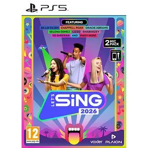 Joc Let's Sing 2026 2 Mic Bundle PS5