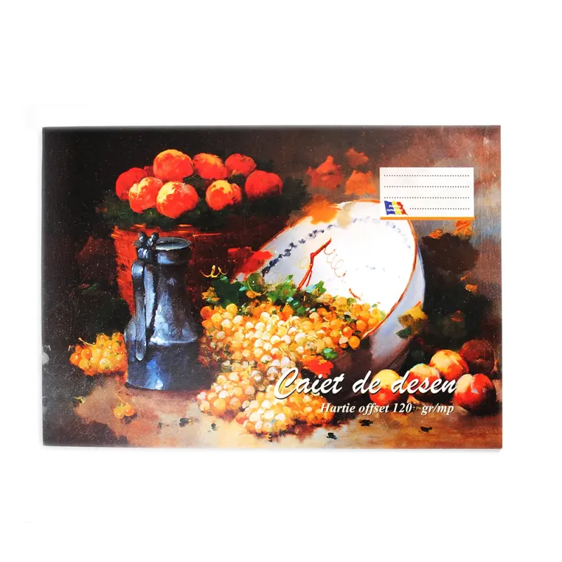 Caiet de desen A4 Arhi Design, 16 file