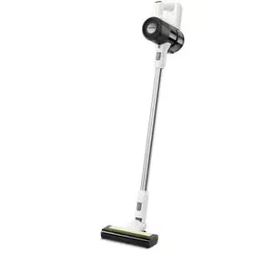 Aspirator vertical KARCHER KVA 2, 0.6l, autonomie max 40 min, alb-negru