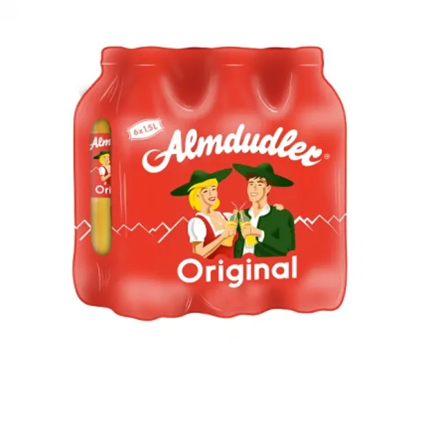 Bautura carbogazoasa, Almdudler, Certificata Vegan, Pet 0.5l, 12 buc