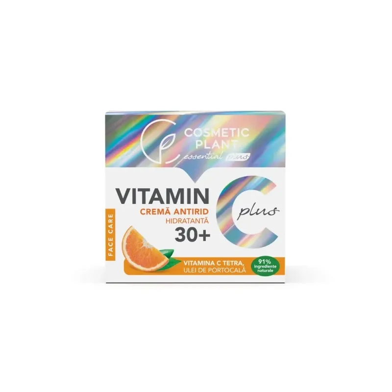 Crema antirid hidratanta Cosmetic Plant Vitamin C Plus 30+, 50 ml