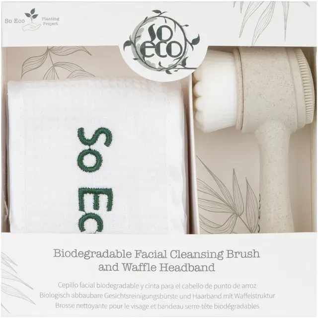 Set perie faciala si bentita pentru par So Eco, 1 bucata