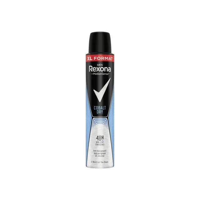 Deodorant spray Rexona Cobalt Dry, 200 ml