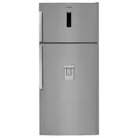 Frigider cu doua usi Whirlpool W84TE 72 X AQUA 2, 574 l, Dual No Frost, Clasa E, Dispenser apa, H 186 cm (Inox)