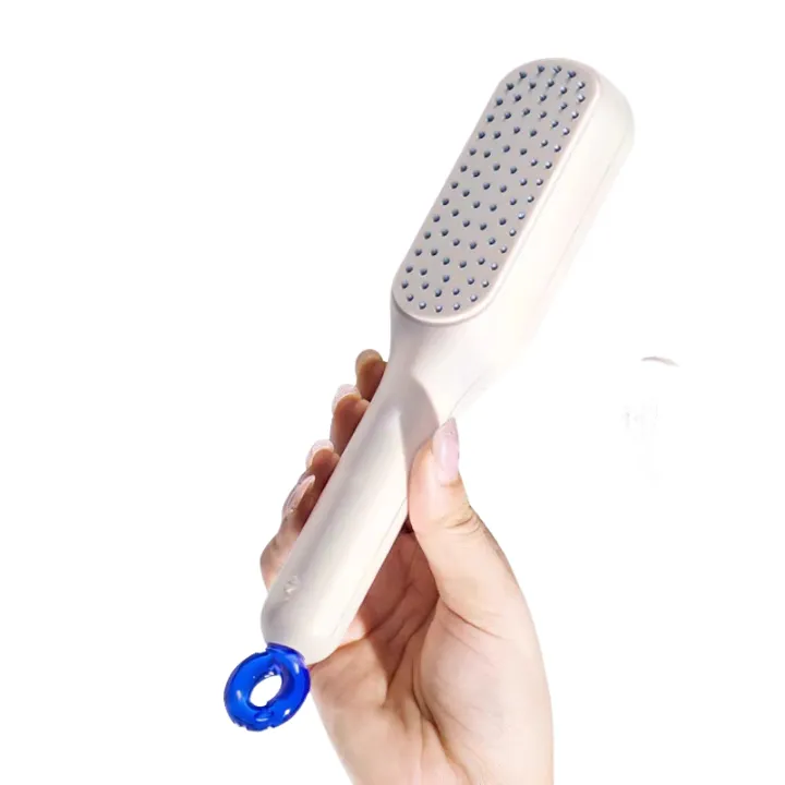 Perie de par, Functi de curatare, Alb