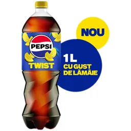 Bautura racoritoare carbogazoasa cu suc de lamaie 1L