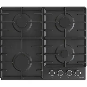 Plita incorporabila GORENJE G642AB, Gaz, 4 arzatoare, negru