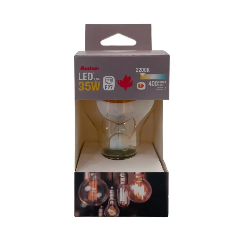 Bec LED Auchan, E27, 4.7 / 35 W