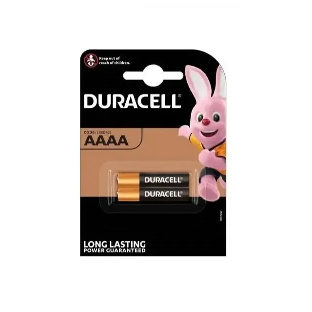 Baterie alcalina 1.5V AAAA LR61- 2buc in pachet DURACELL