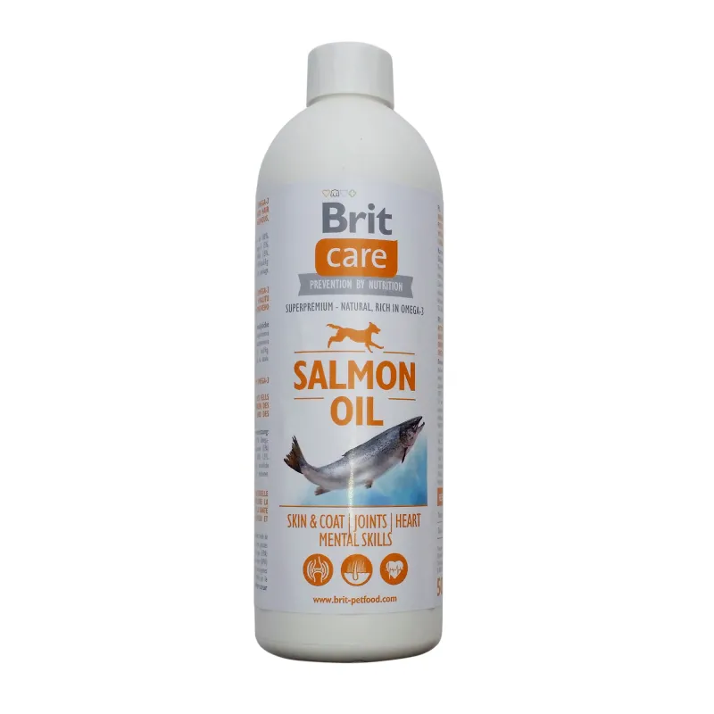 Ulei de Somon Brit Care, 500 ml