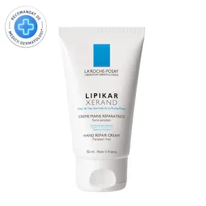 Crema de maini reparatoare La Roche-Posay Lipikar Xerand, pentru pielea foarte uscata, 50 ml