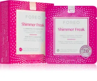 FOREO UFO™ Shimmer Freak masca iluminatoare impotriva pungilor de sub ochi 6 buc