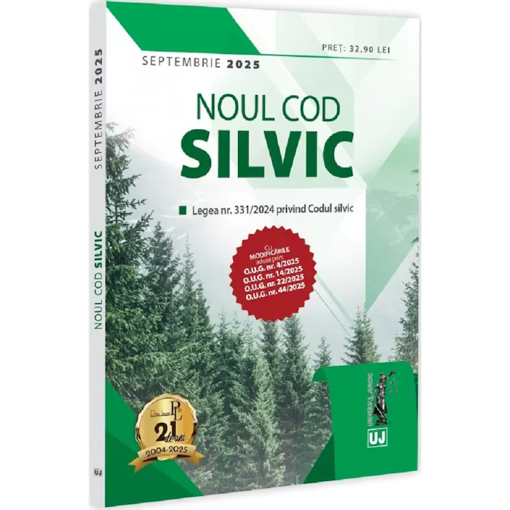 Noul Cod Silvic. Septembrie 2025