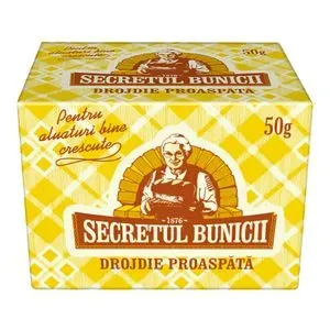 Drojdie proaspata Secretul Bunicii 50g