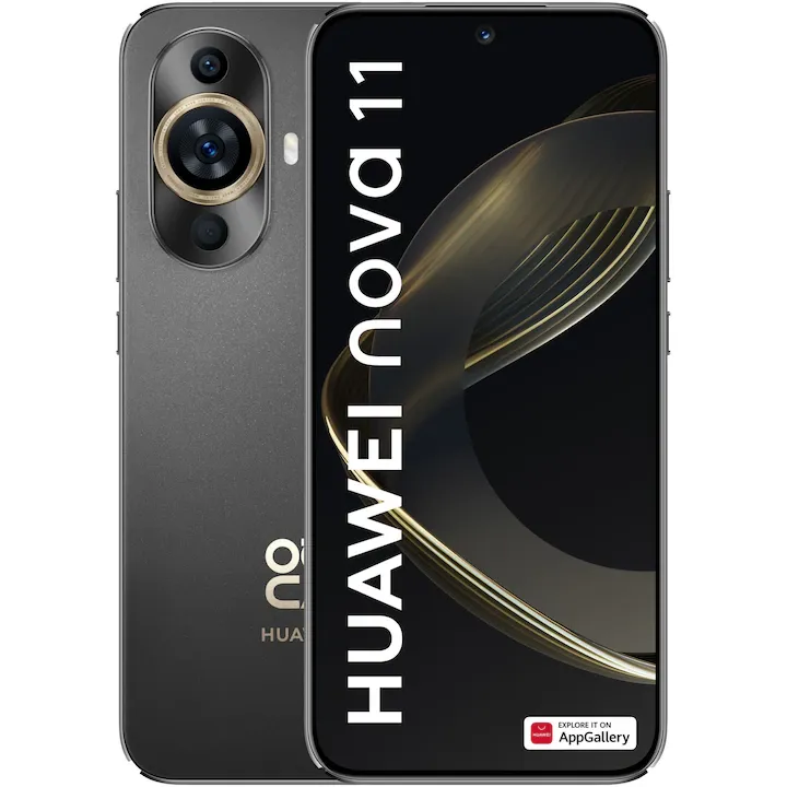 Huawei Nova 11, 8GB RAM, 256GB, 4G, Black