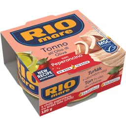 Ton picant in ulei de masline 120g
