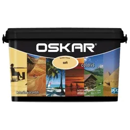 Vopsea lavabila interior, Oskar Coloris Golden Island soft, 5 L