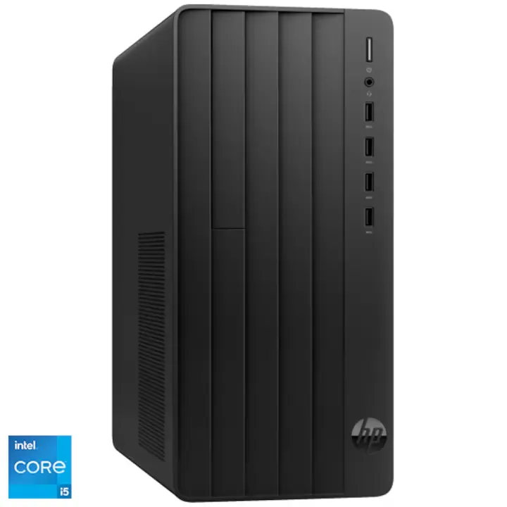 Desktop PC HP Pro Tower 290 G9 cu procesor Intel® Core™ i5-12500 pana la 4.6GHz, 16GB DDR4, 512GB SSD, Intel® UHD Graphics 770, Windows 11 Pro, Black