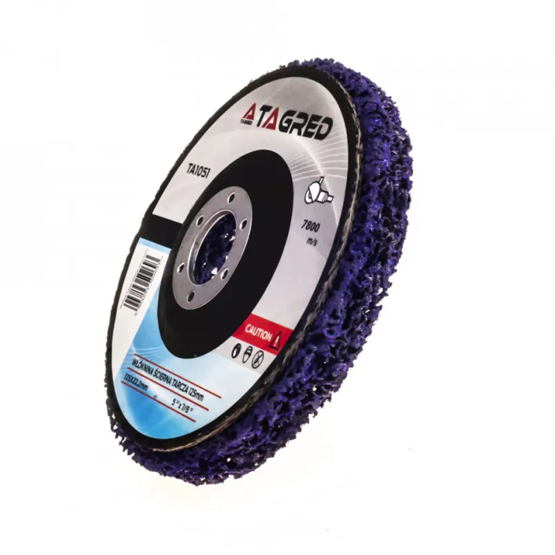Disc abraziv, Tagred TA1051, piatra sponce, 125mm