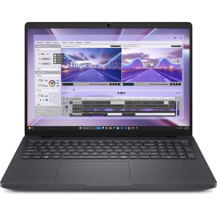 Dell Pro Max 16 MC16250, 16 inch 1920 x 1200, Intel Ultra 7 265H 16 C / 16 T, 2.3 GHz - 5.3 GHz, 32 GB DDR5, 1 TB SSD, Intel Arc Graphics 140T, Windows 11 Pro, Tastatura International, Magnetite