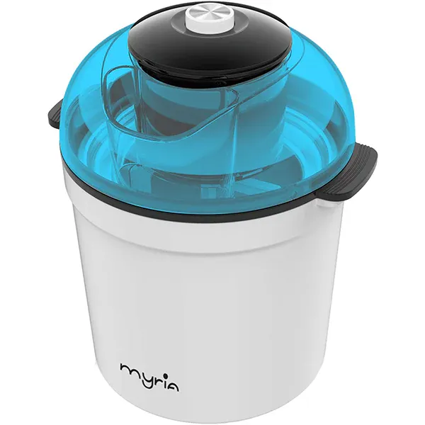 Aparat de facut inghetata MYRIA MY4547, 12W, alb-albastru