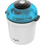 Aparat de facut inghetata MYRIA MY4547, 12W, alb-albastru