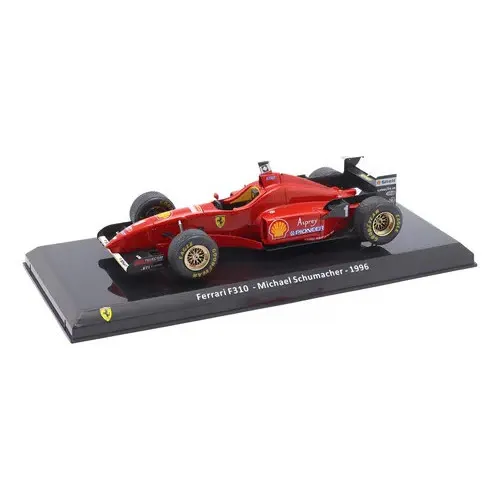 Macheta Formula 1 Ferrari F310 - Michael Schumacher 1996 cu vitrina plexiglass - 1/24 Premium Collectibles