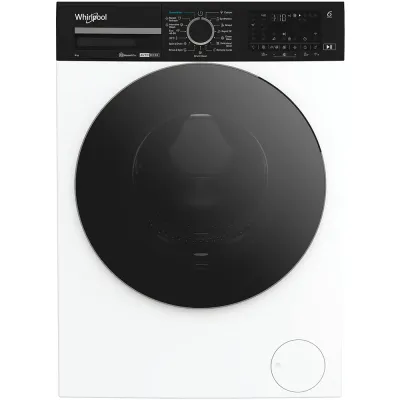Masina de spalat rufe frontala WHIRLPOOL WPM 87W ADS EE, 6th Sense, Steam, 8 kg, 1400rpm, Clasa A, alb