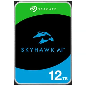 Hard Disk SEAGATE SkyHawk AI Surveillance, 12TB, 7200RPM, SATA3, 512MB, ST12000VE003