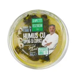 Humus cu topping ciuperci 200g