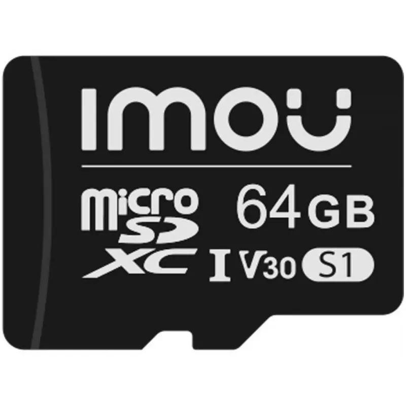 Card de memorie Imou ST2-64-S1, MicroSD 64GB, clasa 10