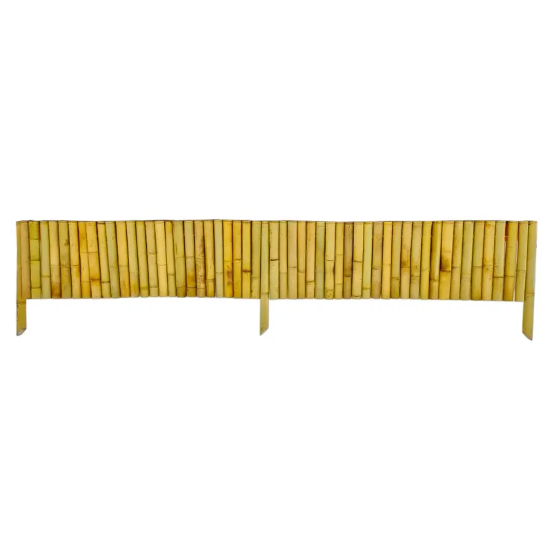 Gardulet decorativ, pentru gradina, bambus, natur, 30 x 160 cm