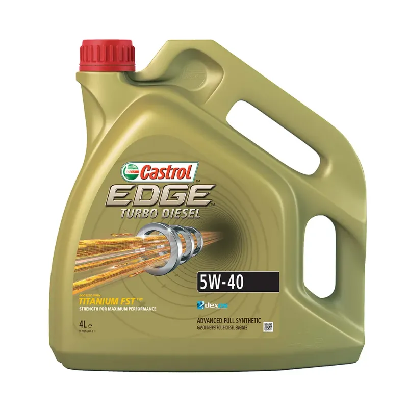 Ulei de motor Castrol EDGE Turbo Diesel 5W-40 4L