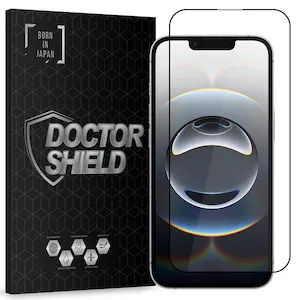 Folie Sticla Dr.Shield, Compatibil Apple iPhone 16e, Protectie Profesionala Ecran 3D, Full Cover- Negru