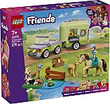 LEGO Friends Remorca pentru cal si manz 42695