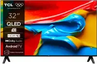 Televizor QLED TCL 80 cm (32") 32V4C, HD Ready, Smart TV, WiFi, CI+