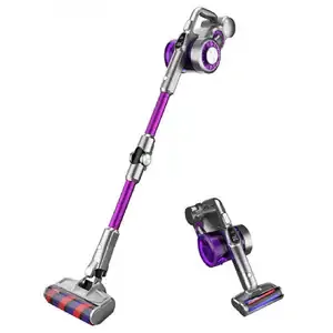 Aspirator vertical JIMMY JV85 PRO, 0.6l, 28.8V, autonomie max 70 min, iluminare LED, mov-argintiu