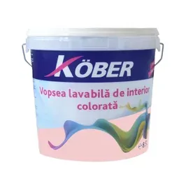 Vopsea lavabila interior, Kober, galben oriental V8340, 8.5 L