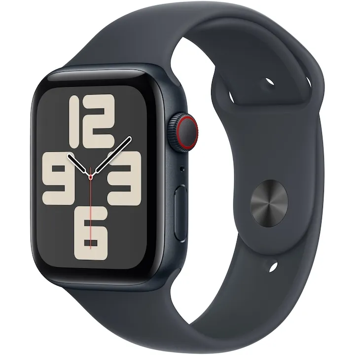 Apple Watch SE (2024), GPS, Cellular, S/M, 44mm, Midnight
