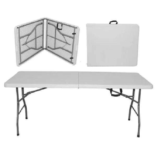 Masa catering plianta dreptunghiulara Sersimo pentru evenimente 180x76xH73,5cm