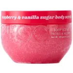 Scrub pentru corp cu zmeura si vanilie Ciroa, 350 ml