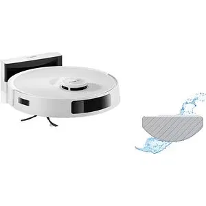 Aspirator robot BOSCH Spotless BCRC1W, 0.4l, 14.4V, autonomie max 160 min, Wi-Fi, functie mop, alb