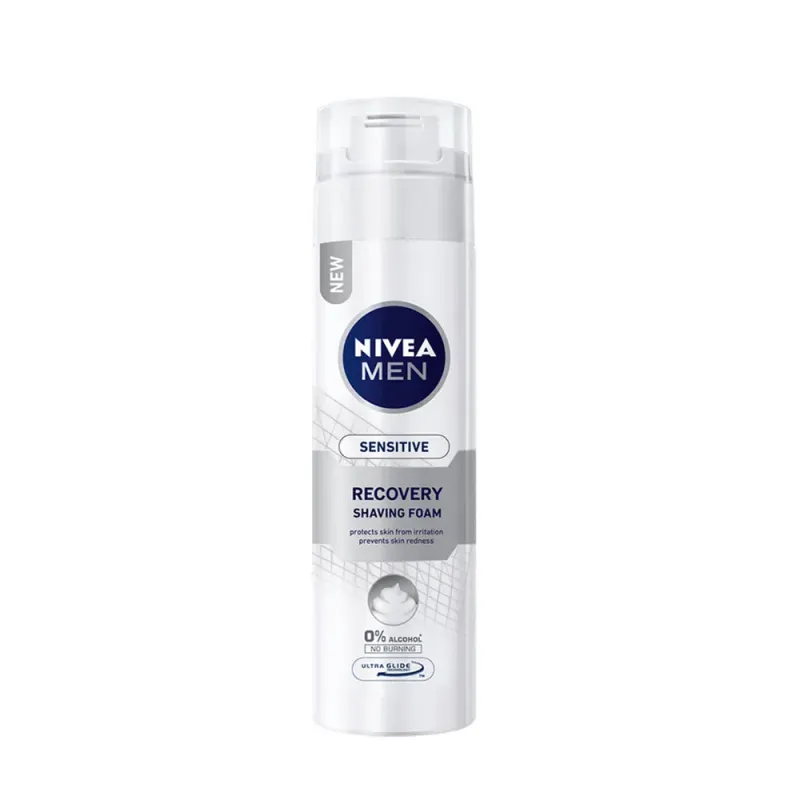 Spuma de Ras Nivea Men Sensitive Recovery, 200 ml