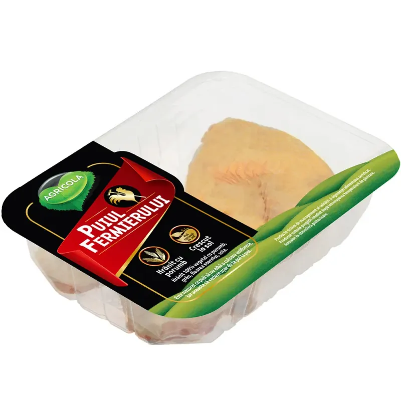 Pulpe de pui cu os Puiul Fermierului Agricola, caserola, +/- 1 kg